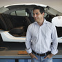 Better Place is building a network of electric car battery changing stations throughout Israel. The idea is to make changing a spent electric battery as easy as pulling into the gas station for gasoline. Here, Better Place CEO Shai Agassi is shown in front of a cutaway model of an electric car at the company's showroom in Tel Aviv earlier this month. Better Place is building a network of electric car battery changing stations throughout Israel. The idea is to make changing a spent electric battery as easy as pulling into the gas station for gasoline. Here, Better Place CEO Shai Agassi is shown in front of a cutaway model of an electric car at the company's showroom in Tel Aviv earlier this month.