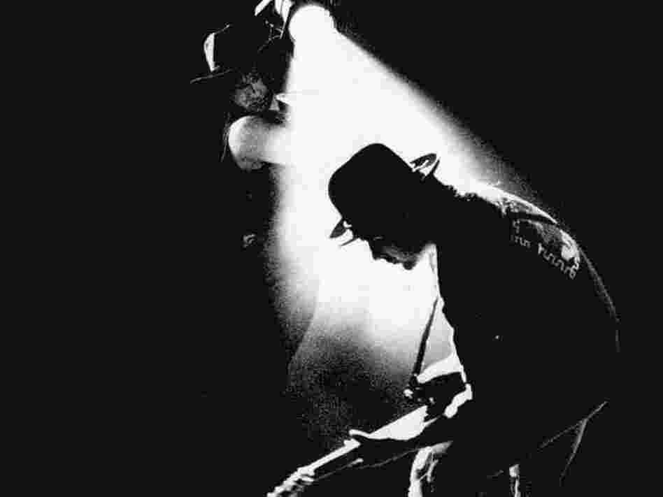 The iconic cover art for U2's 1988 album Rattle and Hum. The iconic cover art for U2's 1988 album Rattle and Hum.