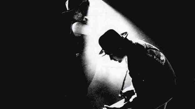 The iconic cover art for U2's 1988 album Rattle and Hum. (Courtesy of the artist)