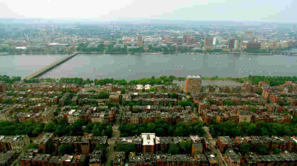 Some scientists predict that by 2050, climate change and an accompanying rise in sea level will lead to frequent flooding in Boston.