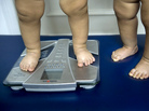 Childhood obesity is on the rise in many countries and overuse of antibiotics is now on the radar as a possible factor in the epidemic. Here 18-month-old twins are weighed in a nutritionist's office in Colombia. Childhood obesity is on the rise in many countries and overuse of antibiotics is now on the radar as a possible factor in the epidemic. Here 18-month-old twins are weighed in a nutritionist's office in Colombia.
