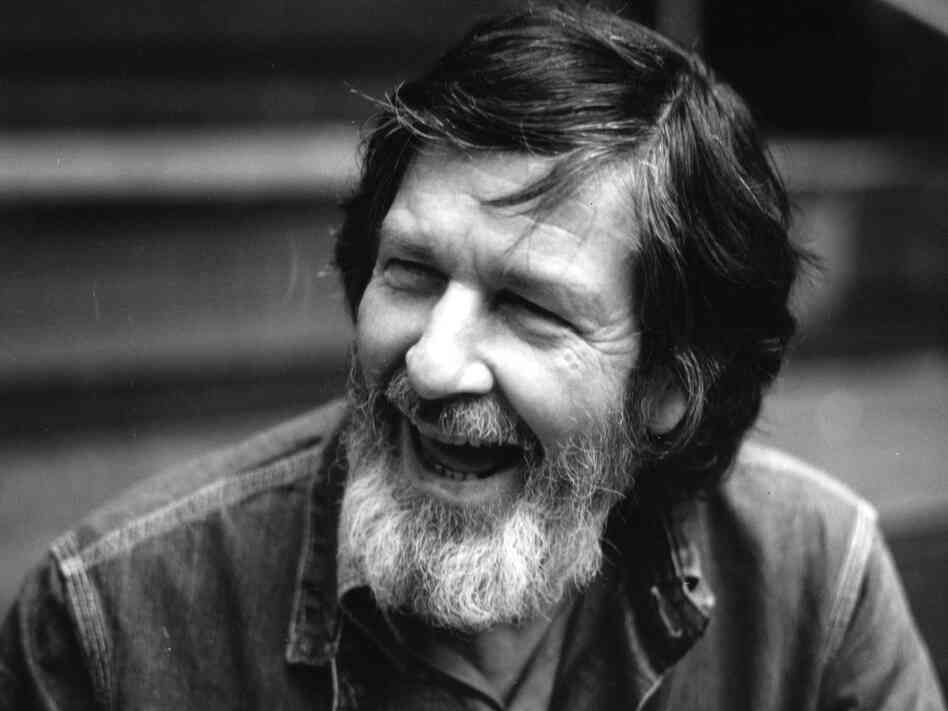 In a 1972 portrait, composer John Cage, whose music was one of the animating spirits of the New Albion label.