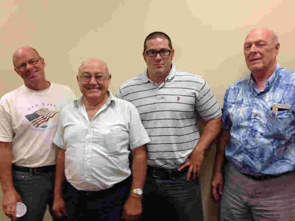 Three generations of the Traub family are farmers.