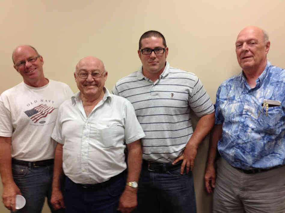 Three generations of the Traub family are farmers.