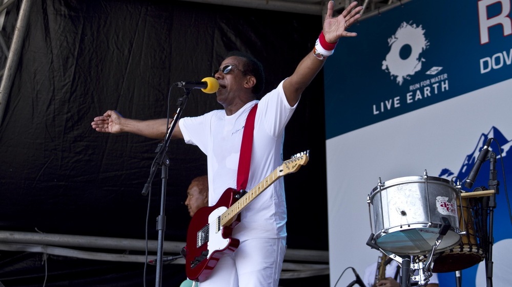 Brazilian samba musician Jorge Ben.