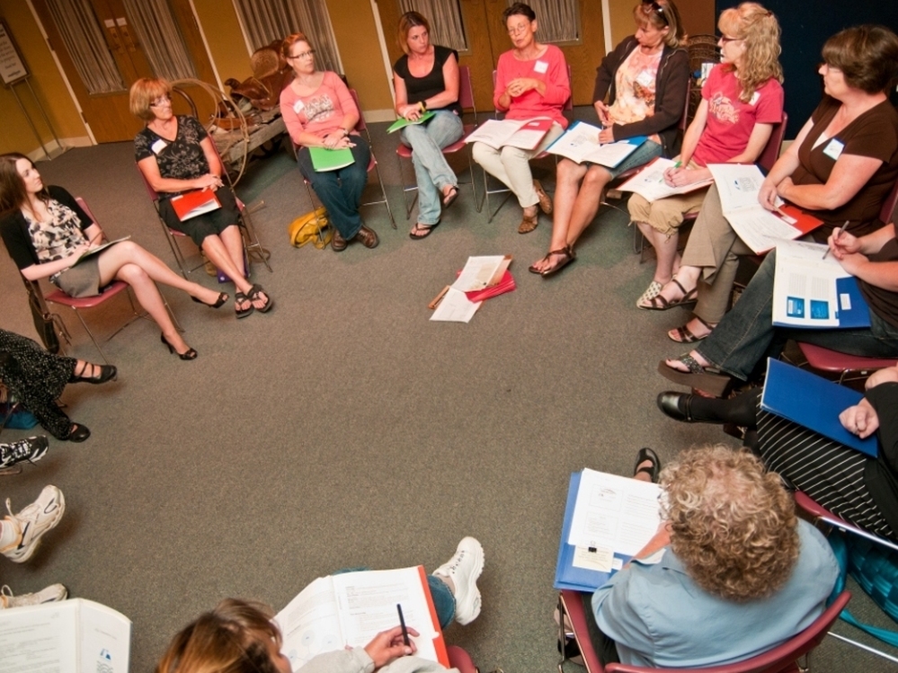 A caring circle in Wyoming.