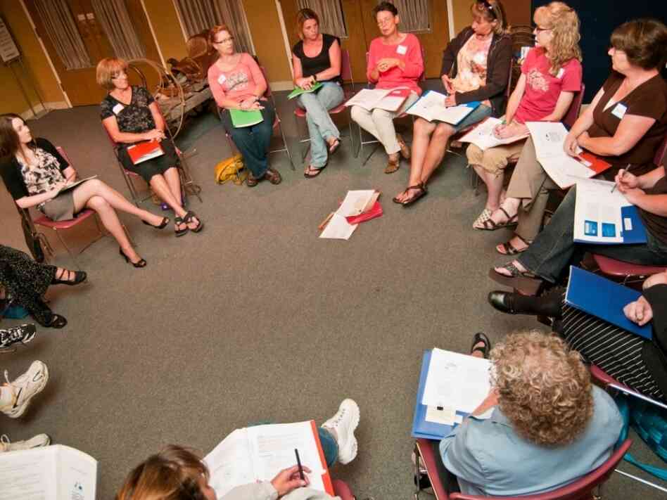 A caring circle in Wyoming.