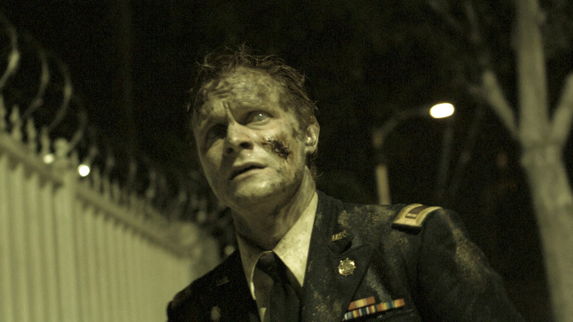 Bart (David Anders) returns from his tour in Iraq as a fallen soldier, but he doesn't stay dead long — he rises as the titular revenant.