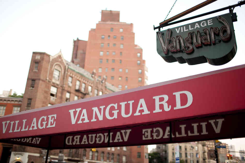 Outside the Village Vanguard.