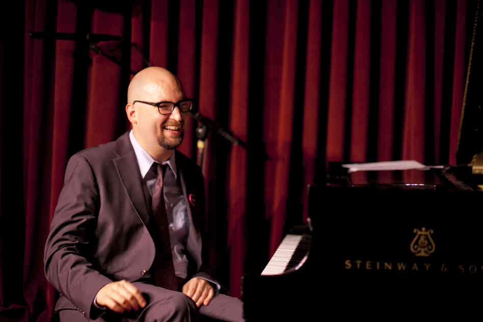 Ethan Iverson served as emcee for the band.