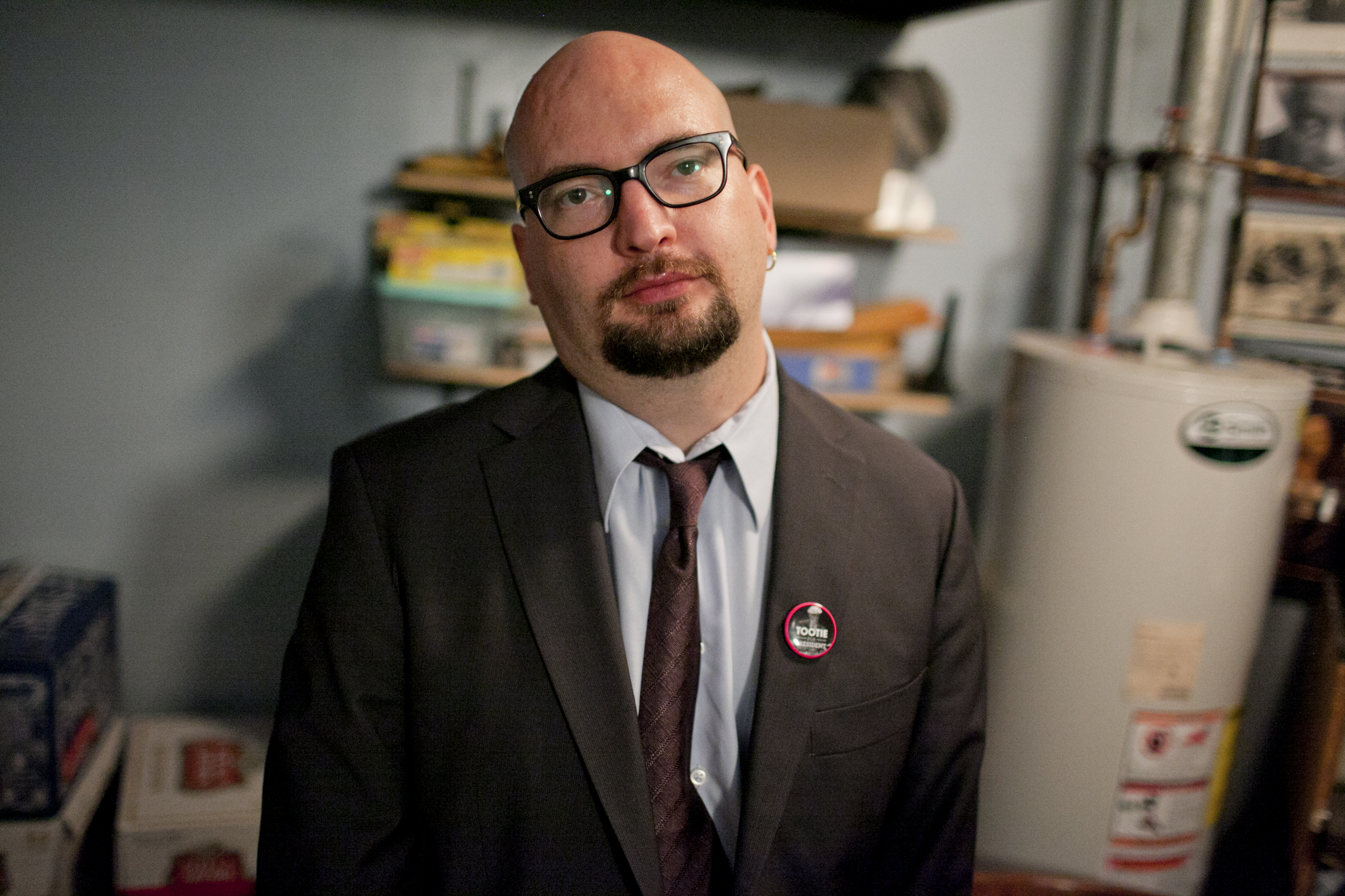 Ethan Iverson, backstage.