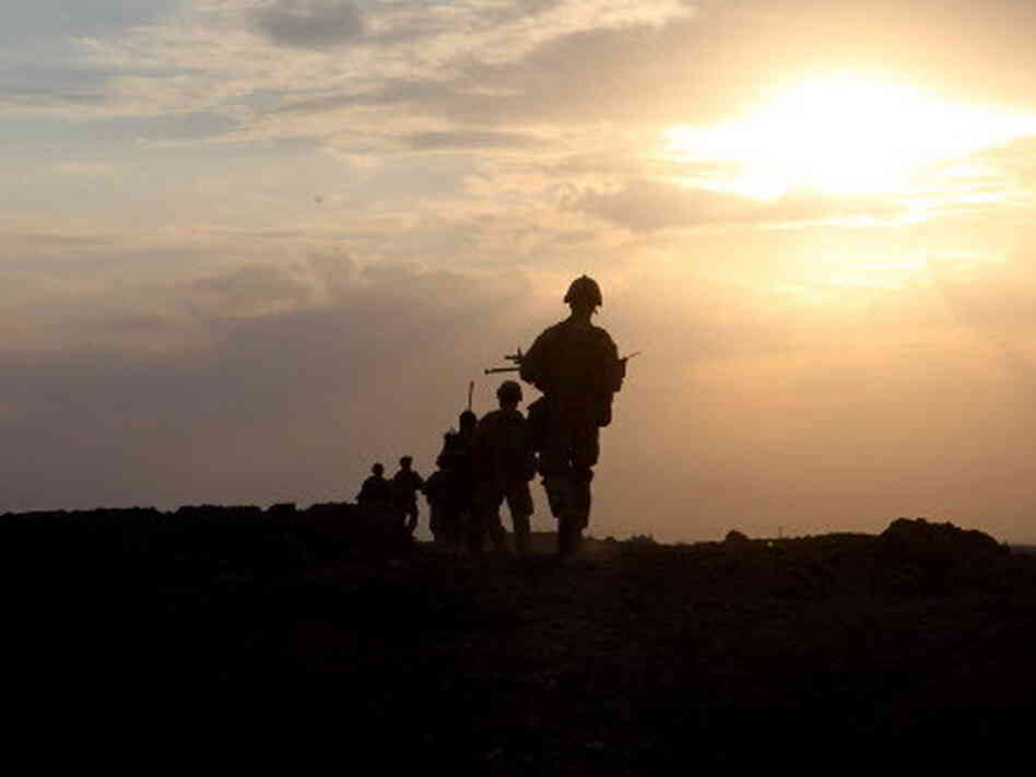 U.S. Marines with 1st Platoon, Company I, 3rd Battalion, 5th Marines (3/5), Regimental Combat Team 2, in Afghanistan. (January 2010 file photo.) U.S. Marines with 1st Platoon, Company I, 3rd Battalion, 5th Marines (3/5), Regimental Combat Team 2, in Afghanistan. (January 2010 file photo.)