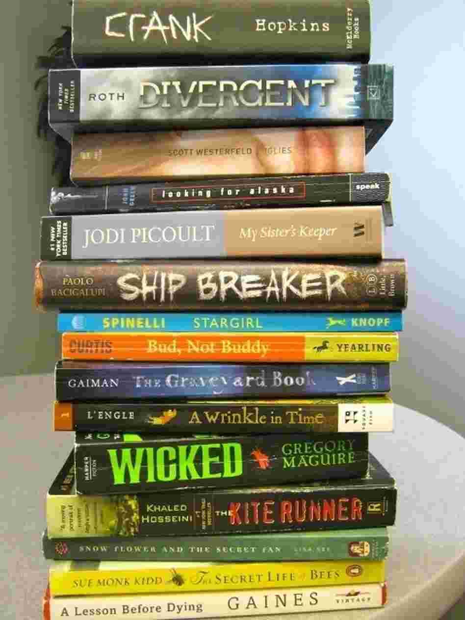 A stack of Reading For Life favorites.