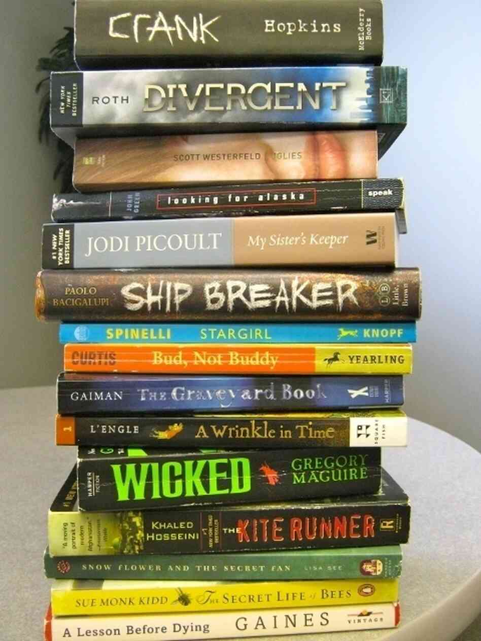 A stack of Reading For Life favorites.