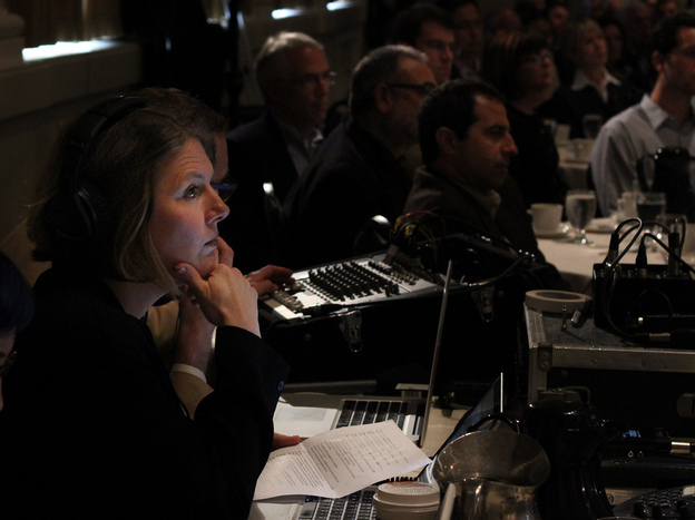 Sarah Jane Rothenfluch, executive producer of OPB's Think Out Loud