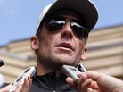 Lance Armstrong speaks to the media after the February 2011 Xterra Nationals triathlon. On Friday, the cyclist said he would no longer fight doping allegations. Lance Armstrong speaks to the media after the February 2011 Xterra Nationals triathlon. On Friday, the cyclist said he would no longer fight doping allegations.
