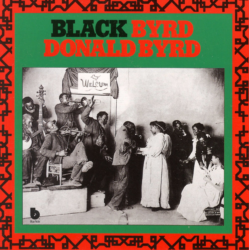 The cover to Donald Byrd's Black Byrd, one of the hit albums for Byrd in the '70s.