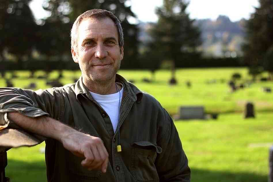 Ed Senchyna has worked for the city of Camas, Washington, for 24 years, and at the cemetery for five. He is the recipient of the Green Giant Award, given to him for bike commuting from Vancouver for more than two decades. He loves working in the cemetery. "It's quiet, beautiful, and I get to be outside all day," he says. "It's a great job."