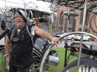 Clyde Casey has been performing on the streets of New Orleans for 40 years. Clyde Casey has been performing on the streets of New Orleans for 40 years.