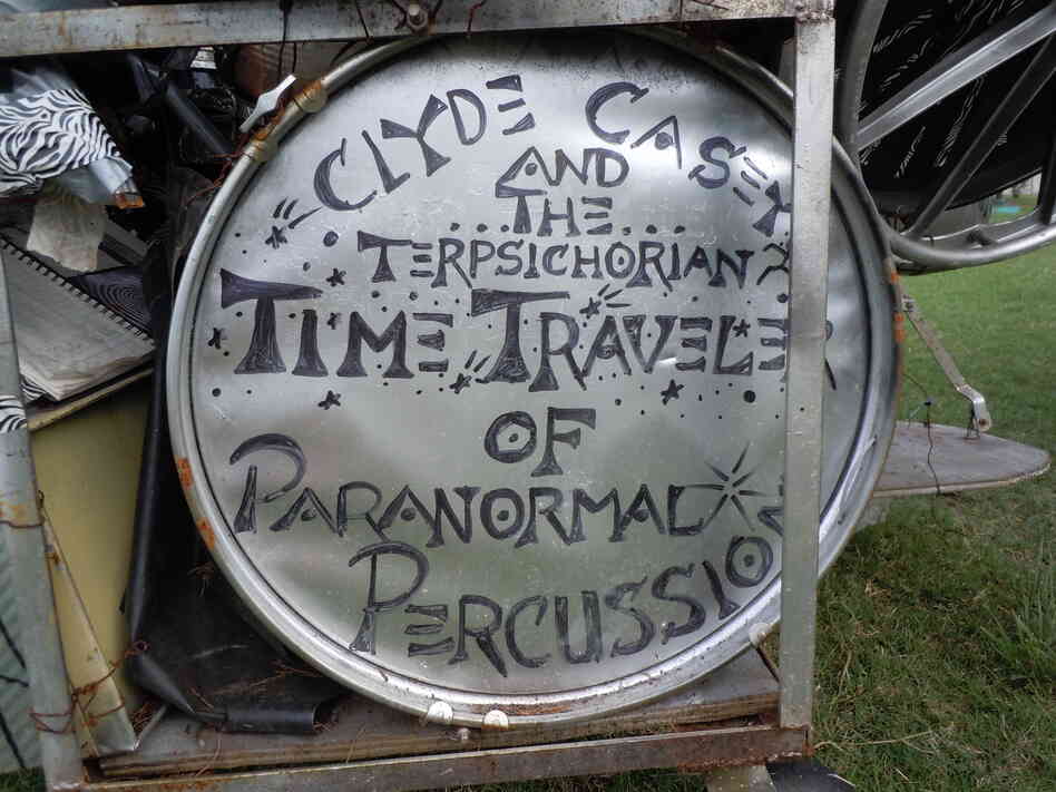 Though they might draw a sidelong glance in another city, Casey and his machines are a natural fit in the eccentric atmosphere of New Orleans and its street performers.