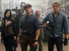 NPR aired a review of "The Expendables 2" calling it a violent but thought provoking film. One listener took offense to the language used to describe its powerhouse of superstars.
