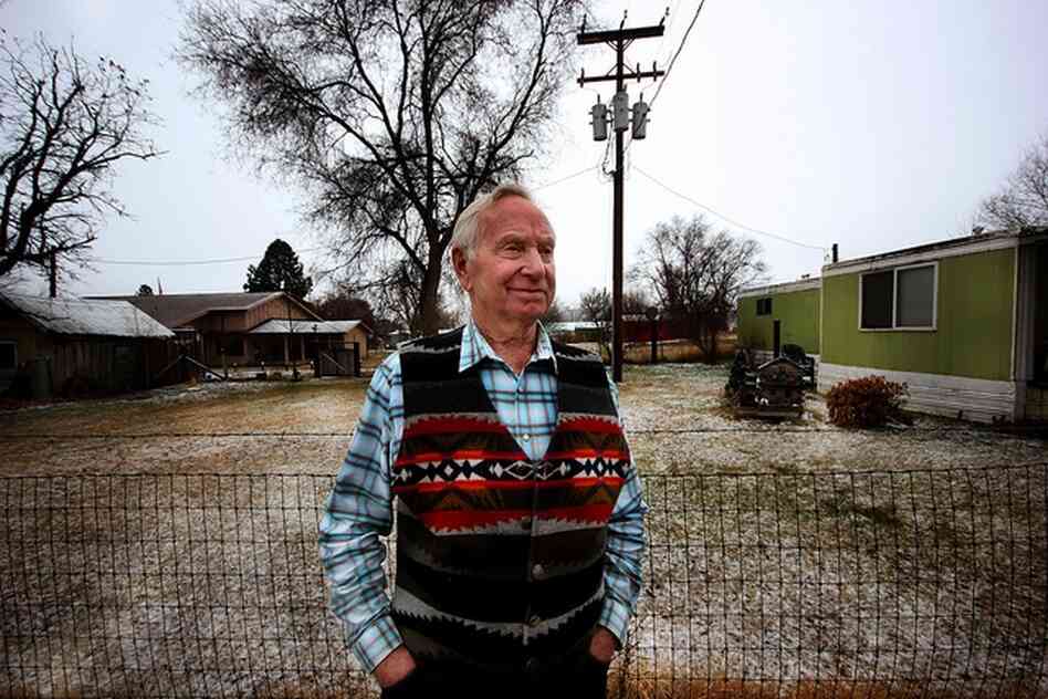As Chairman of the Senior Center, Bob Blakesley is delivering the center's weekly meal to a woman who can't leave her house. When asked if he thinks Monument will change in the coming years, he replies, "I hope not; it's awfully nice the way it is."