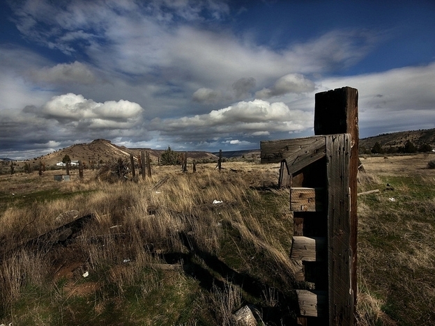 Near Warm Springs, Oregon