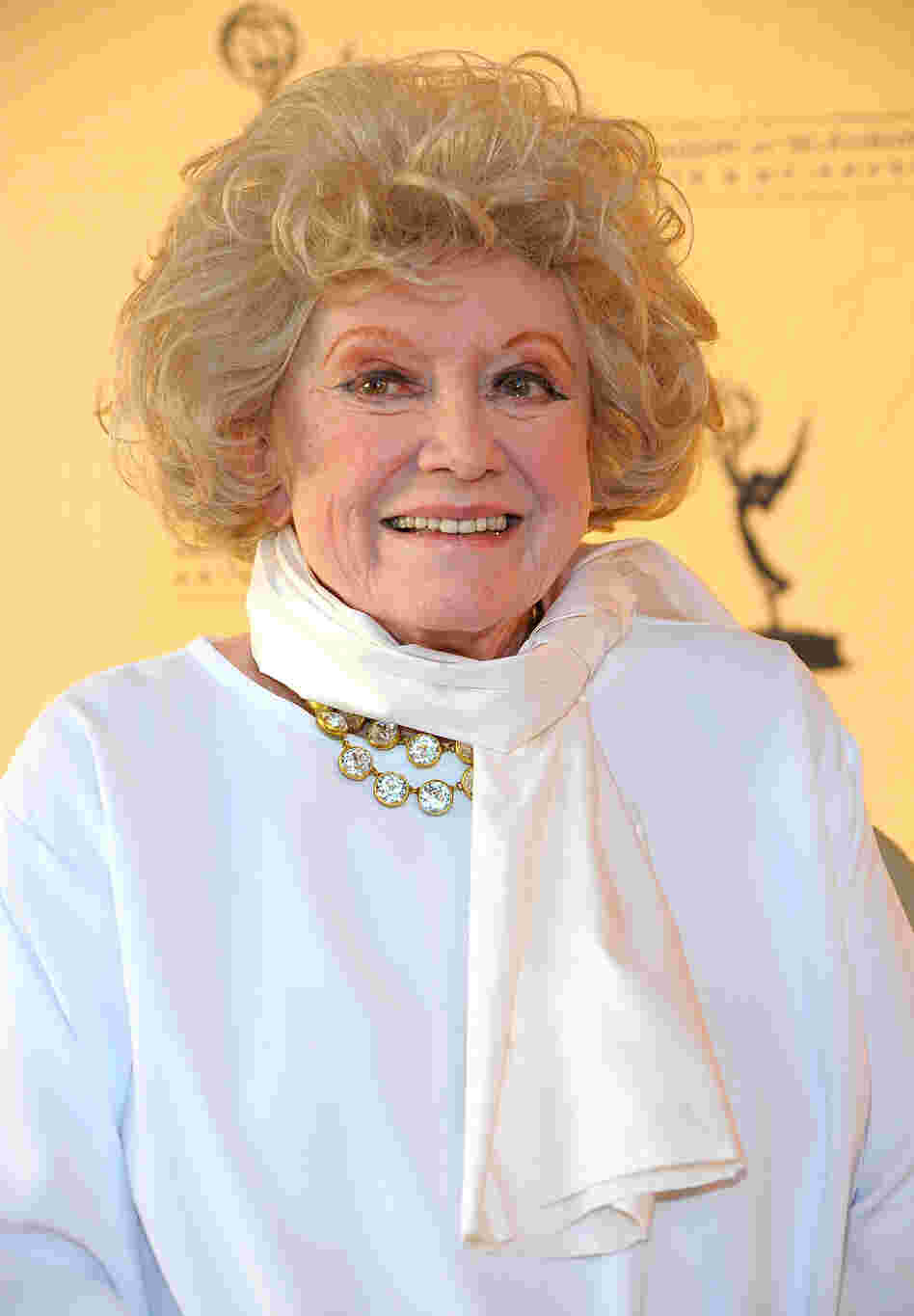 Phyllis Diller attends an Academy of Television Arts & Sciences event in North Hollywood, Calif., in 2008. The comedic legend died this week at 95.