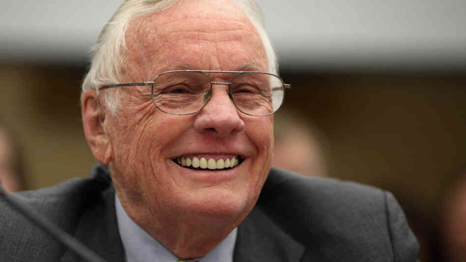 Neil Armstrong testifies before a House panel about human space flight in 2011. Armstrong died on Saturday at 82. Neil Armstrong testifies before a House panel about human space flight in 2011. Armstrong died on Saturday at 82.