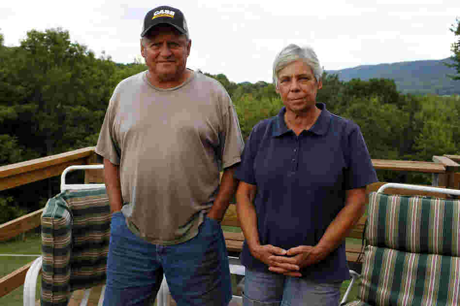 Mike and Nancy Leighton live in Leroy Township, Pa., where residents have been dealing with flammable gas puddles and tainted well water.