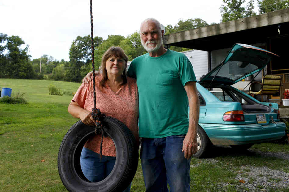 Gale and Ted Franklin were forced out of their home after flooding last September. They have been living out of their camp in Leroy Township, Pa., and methane has seeped into their water supply.