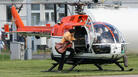 Cellist Karl Huros alights a helicopter for his 2007 performance in Stockhausen's Helicopter Quartet, taken from his opera cycle Light. Cellist Karl Huros alights a helicopter for his 2007 performance in Stockhausen's Helicopter Quartet, taken from his opera cycle Light.