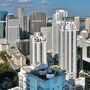 The skyline of the northern Brickell neighborhood in downtown Miami. Its residential population has more than doubled in the past decade.