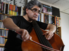 Renaud Garcia Fons performs a Tiny Desk Concert at the NPR Music offices. Renaud Garcia Fons performs a Tiny Desk Concert at the NPR Music offices.