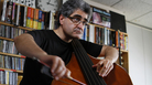 Renaud Garcia Fons performs a Tiny Desk Concert at the NPR Music offices. Renaud Garcia Fons performs a Tiny Desk Concert at the NPR Music offices.
