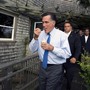 Republican presidential candidate Mitt Romney eats ice cream from Millie's on the run before a fundraising event earlier this month in Nantucket, Mass. Republican presidential candidate Mitt Romney eats ice cream from Millie's on the run before a fundraising event earlier this month in Nantucket, Mass.