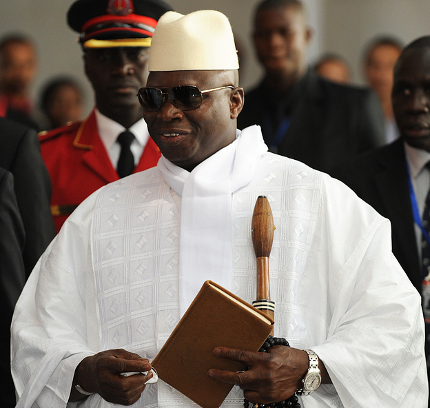 Gambian President Yahya Jammeh says all 47 death-row inmates will be executed by mid-September. Nine were killed this week by firing squad. Gambia's human rights record has frequently come under criticism during the 18 years of rule by Jammeh, shown here attending the African Union summit last month in Ethiopia.