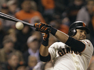 San Francisco Giants' Melky Cabrera fouls off a pitch. Cabrera was suspended Aug 15 for 50 games without pay after testing positive for high levels of testosterone. San Francisco Giants' Melky Cabrera fouls off a pitch. Cabrera was suspended Aug 15 for 50 games without pay after testing positive for high levels of testosterone.