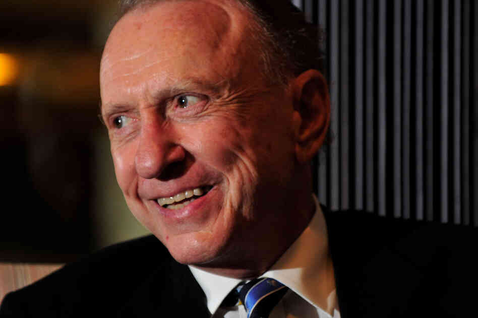 Specter discusses his new book and the presidential campaign during an interview in Washington, D.C., on March 21, 2011.