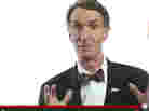 A screenshot of Bill Nye discussing creationism and evolution in a popular YouTube video.