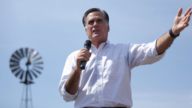Mitt Romney rarely talks about his Mormon faith. (Getty Images)