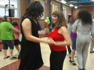 Peggy Ivie, right, is a dancer. Peggy Ivie, right, is a dancer.