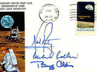 A astronaut cover signed by Neil Armstrong. A astronaut cover signed by Neil Armstrong.