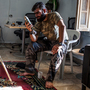 The Syrian rebels have no one source for their weapons and have had to scrape together their arsenal in various ways. Here, Abdel Hakim Yassin, a rebel commander in northern Syria, inspects a Yugoslav illumination mortar round that was brought to him by an Iraqi arms dealer. The Syrian rebels have no one source for their weapons and have had to scrape together their arsenal in various ways. Here, Abdel Hakim Yassin, a rebel commander in northern Syria, inspects a Yugoslav illumination mortar round that was brought to him by an Iraqi arms dealer.