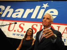 Charlie Crist, seen in 2010, was a Republican when he was governor of Florida but then ran as an independent in his failed bid for Senate. Charlie Crist, seen in 2010, was a Republican when he was governor of Florida but then ran as an independent in his failed bid for Senate.