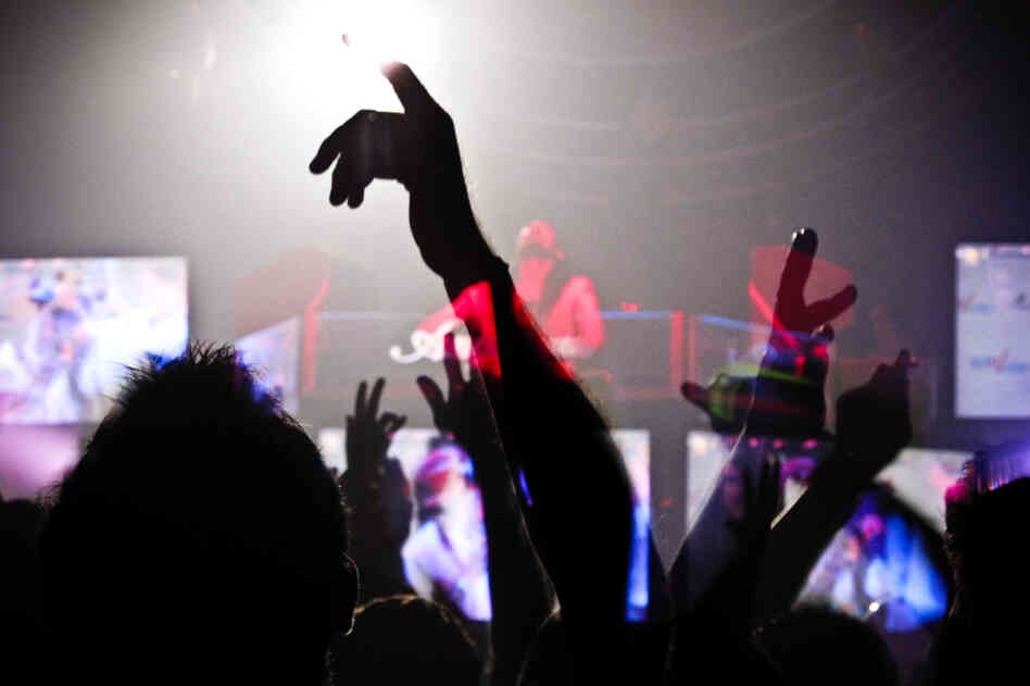 "What's up Tampa?" Aoki yelled into the audience as the night wore on.