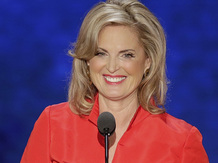 Ann Romney, wife of U.S. Republican presidential candidate Mitt Romney, addresses the Republican National Convention on Tuesday. Ann Romney, wife of U.S. Republican presidential candidate Mitt Romney, addresses the Republican National Convention on Tuesday.