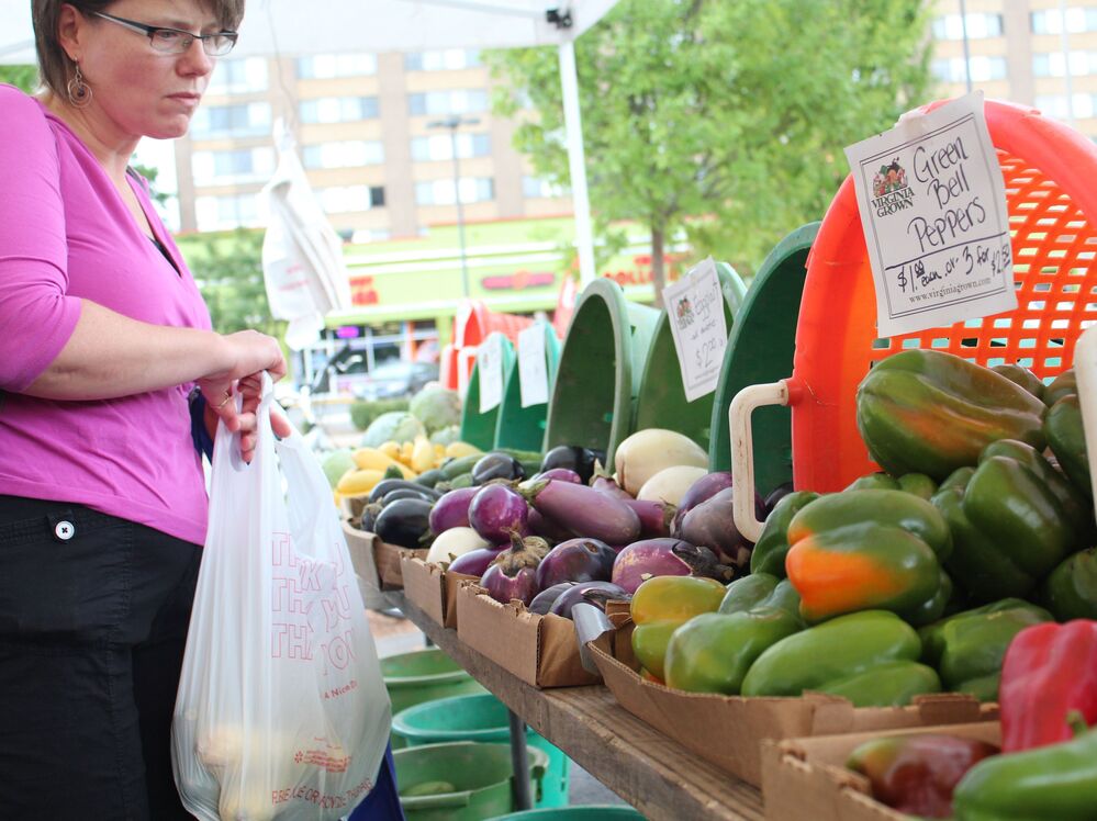 The Four Mile Run Farmers and Artisans Market sits beside a park in a strip of suburbia that was neglected for a long time.