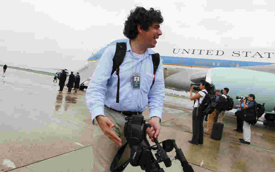 Arun Chaudhary is the first official White House videographer. He is shown above in front of Air Force One after accompanying President Obama to the Gulf Coast region in June 2010. Arun Chaudhary is the first official White House videographer. He is shown above in front of Air Force One after accompanying President Obama to the Gulf Coast region in June 2010.
