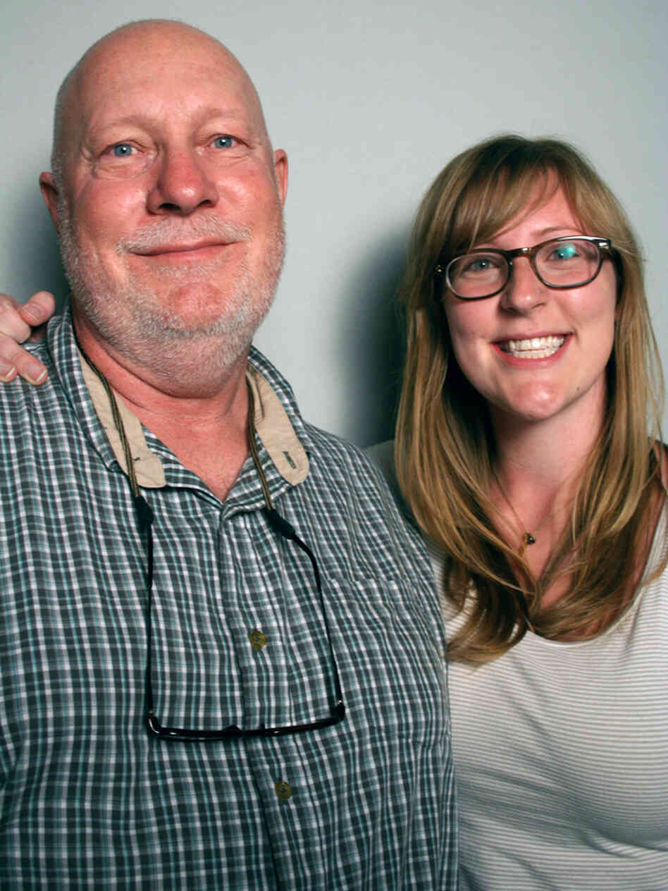 Mark Edens told his daughter Jessie about one night early in his career when he had to tell a woman her husband had died in a car accident. Edens was a police officer for 25 years. He told his story at StoryCorps in Atlanta.
